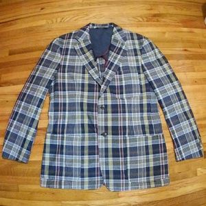 Polo by Ralph Lauren Plaid Cotton Sport Coat